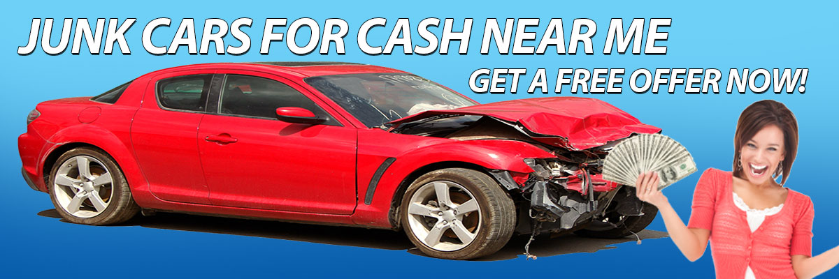 Junk Cars For Cash Near Me Header Image